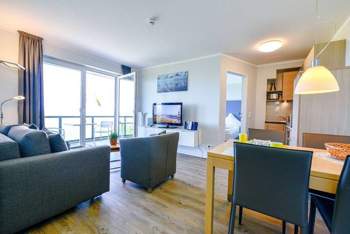 Ferienwohnung für 3 Personen, mit Balkon in Sahlenburg - 4