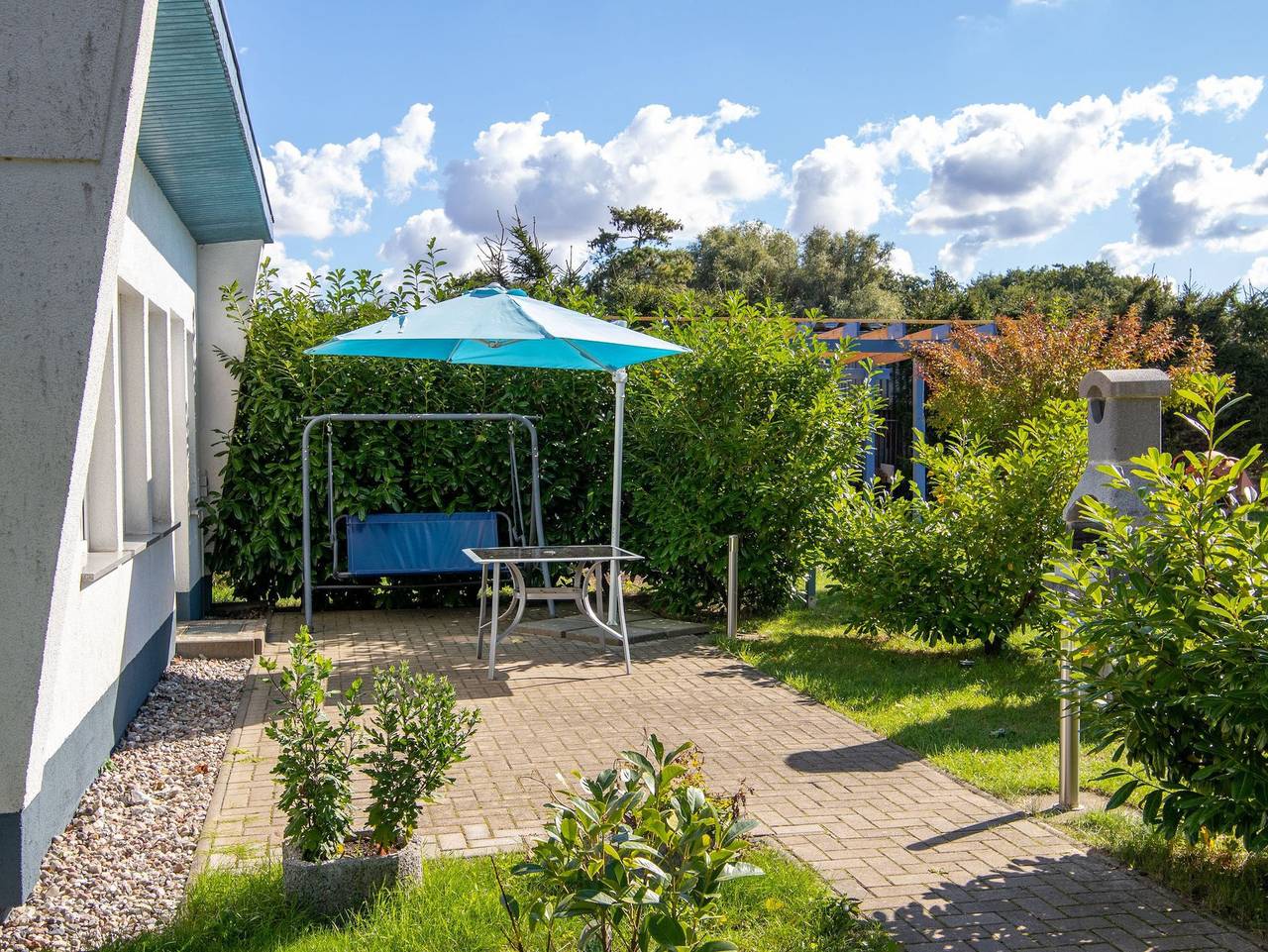 Bungalow Wieckhorst am Waldrand in Barth, Vorpommern