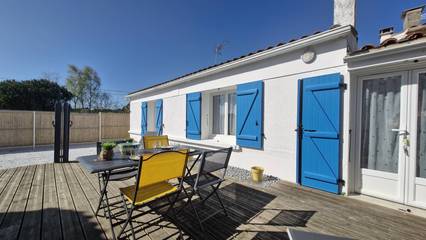 Maison de vacances pour 3 personnes, avec terrasse en Charente-Maritime