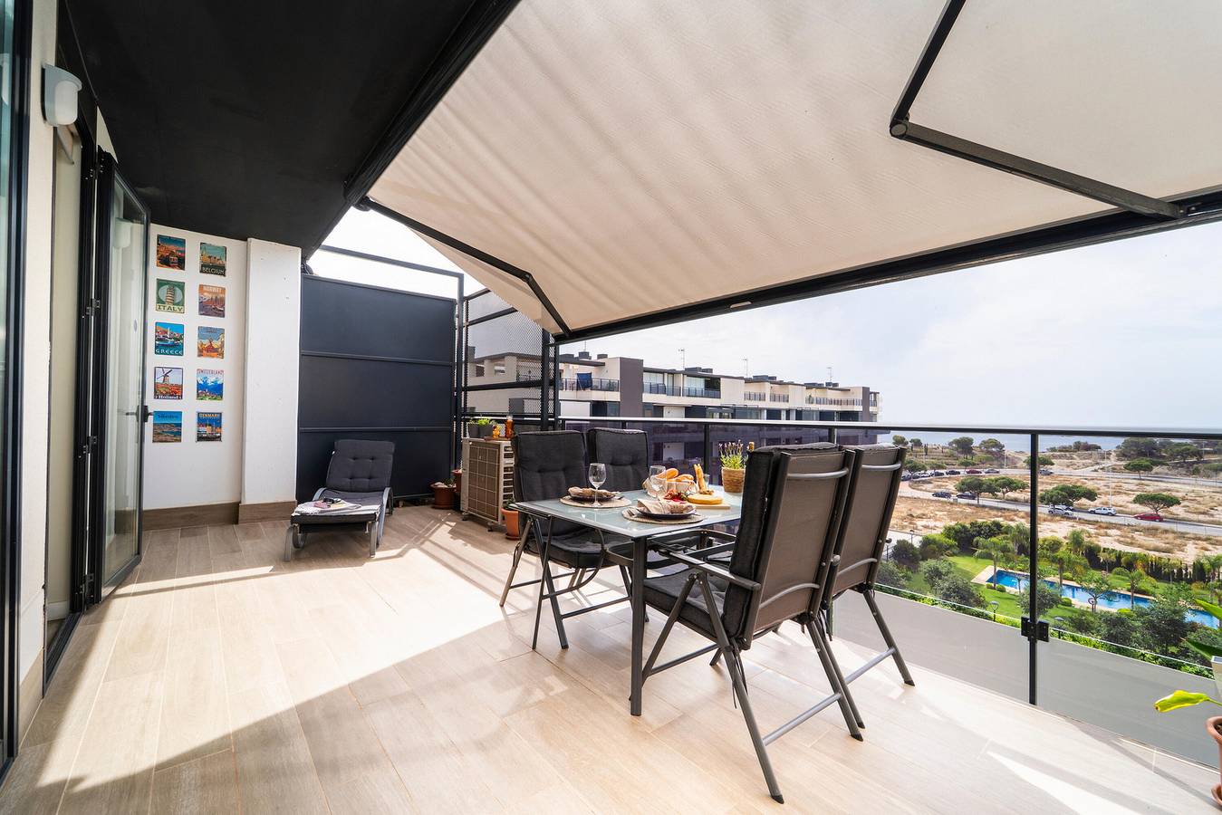 Penthouse voor 4 personen met zwembad in Villajoyosa, Costa Blanca