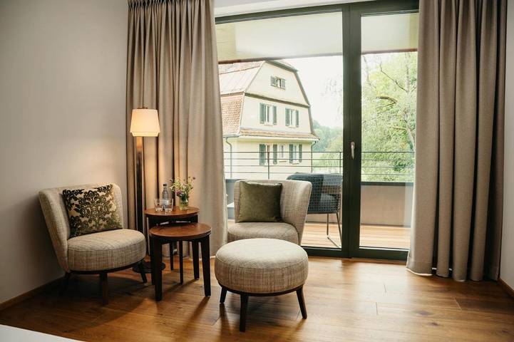Hotel, mit Balkon und Terrasse sowie Garten und Sauna in Kißlegg - 3