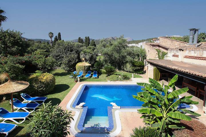 Villa für 8 Personen, mit Whirlpool und Terrasse sowie Garten in Pollença - 2