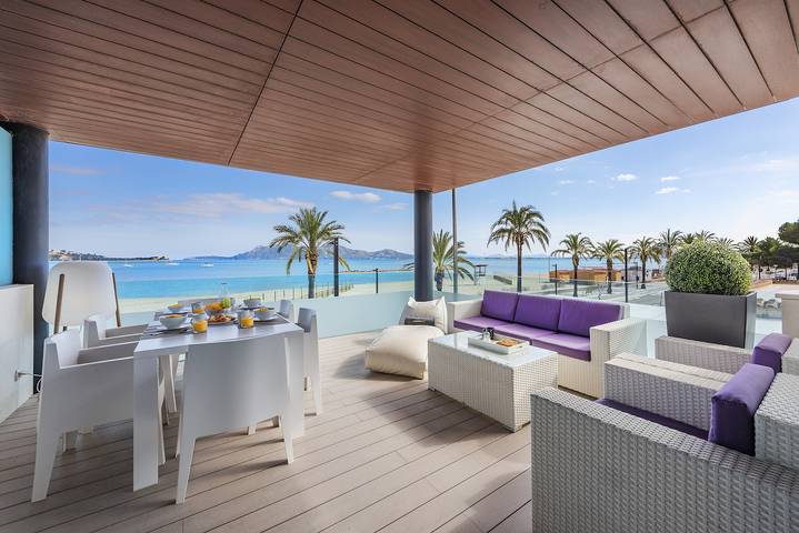 Ferienwohnung für 5 Personen, mit Terrasse in Pollença