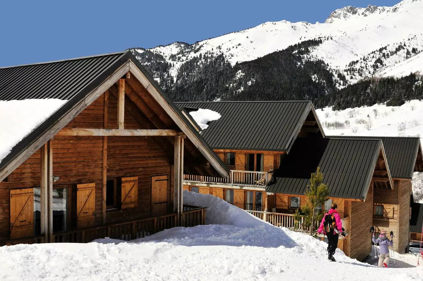 4-room Duplex Chalet 8 People in Saint-François-Longchamp, Le Grand Domaine