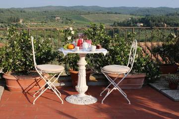 Chambre d’hôte pour 2 personnes, avec terrasse dans Tavarnelle in Val di Pesa
