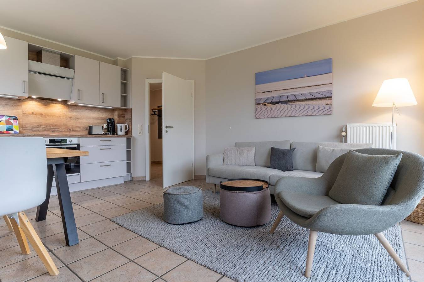 Ganze Wohnung, Waterkant Spo 2 - wunderschönes Appartement in Strandnähe in St. Peter-Ording, Eiderstedt