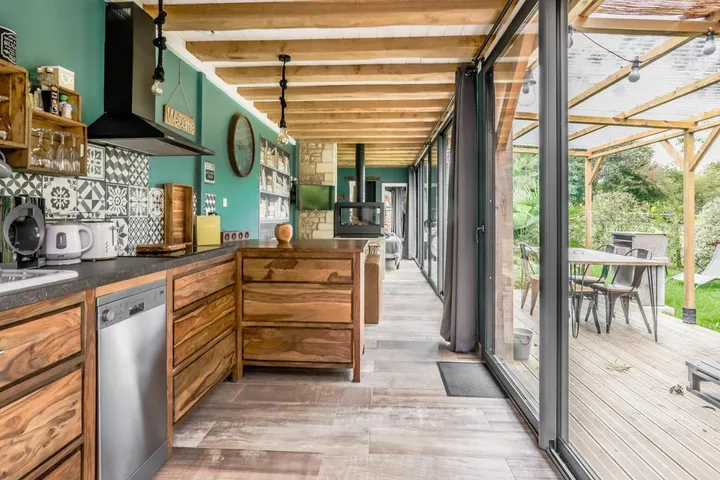 Ferienhaus für 2 Personen, mit Garten und Whirlpool - 1