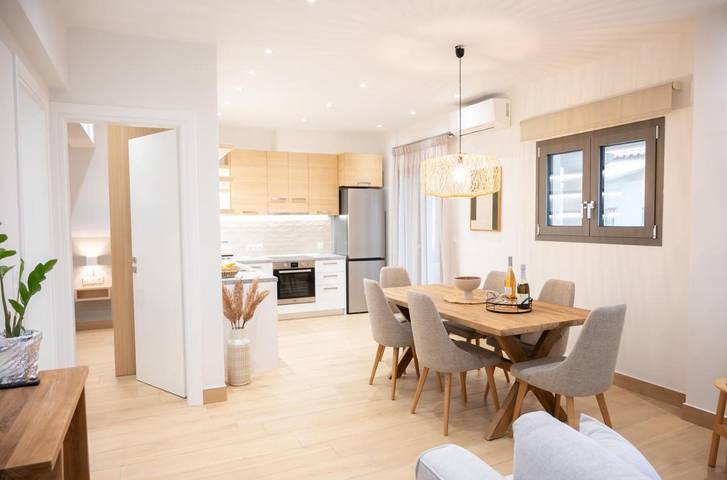 Ferienwohnung für 4 Personen, mit Ausblick und Balkon sowie Garten - 1