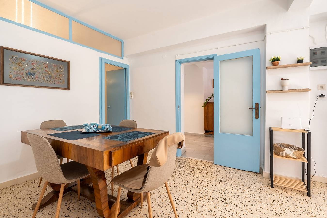 Ferienhaus „Katia's Home Erdgeschoss“ mit Gemeinschaftsgarten, Wlan und Klimaanlage in Rhodos Stadt, Rhodos