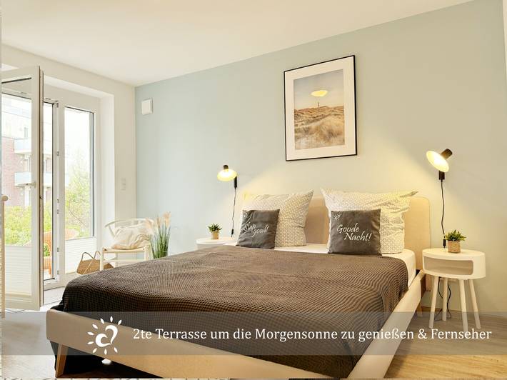 Ferienwohnung für 4 Personen, mit Terrasse und Seeblick in Samtgemeinde Land Wursten - 3