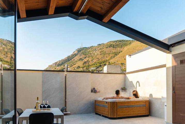 B&b per 3 persone, con Balcone e Terrazza nonché Idromassaggio e Sauna a Alcamo
