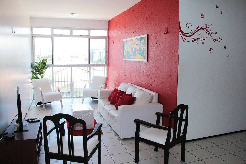 Ganze Wohnung, In Fortaleza Ce Praia do Futuro 3 Schlafzimmer 100m2 mit 3Ar, Wifi in Praia do Futuro, Fortaleza