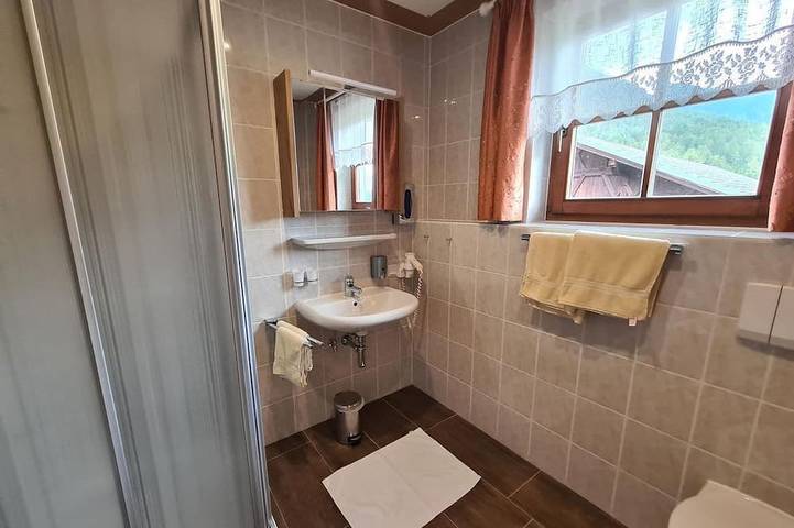 Familienzi. \"Handschuhspitz\", Du/Wc - Gästehaus Fitsch in Obsteig, Bezirk Imst
