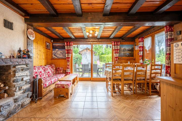 Gîte pour 8 personnes, avec jardin, animaux acceptés à Les Gets - 4