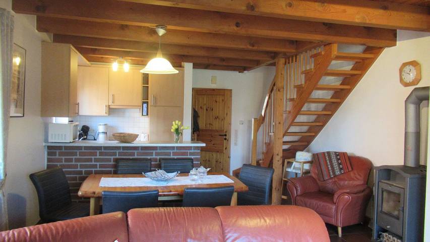 Ferienhaus für 6 Personen, mit Terrasse und Garten sowie Sauna in Hooksiel