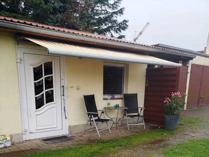 Ferienhaus für 2 Personen, mit Garten am Salzhaff