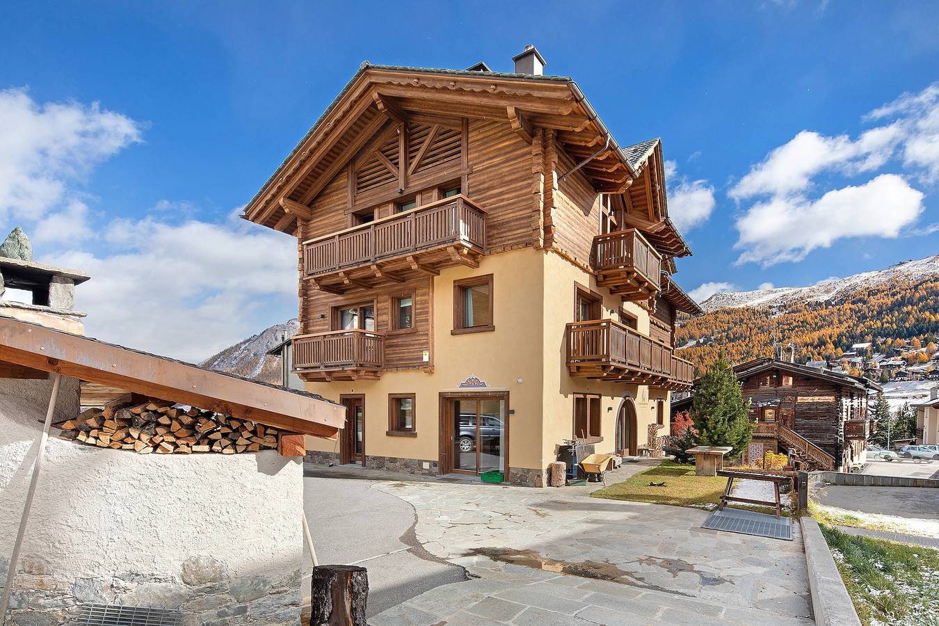 Appartamento intero, Appartamento 'Gembro' con vista sulle montagne, giardino in comune e Wi-Fi in Livigno (Borgo), Livigno