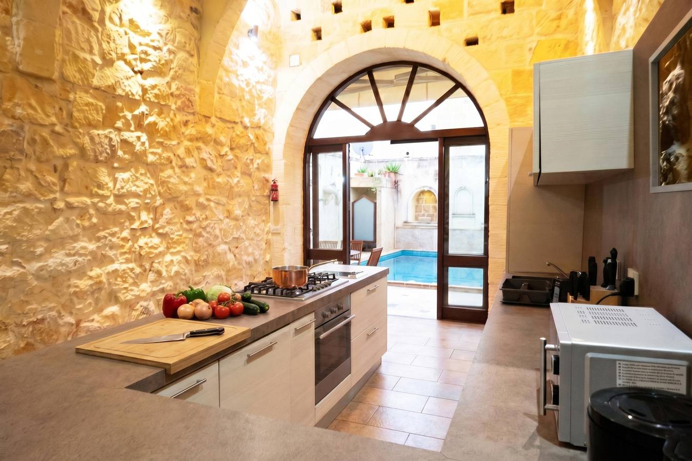 Mixel Gozitan Villa and Pool in Sannat, Gozo