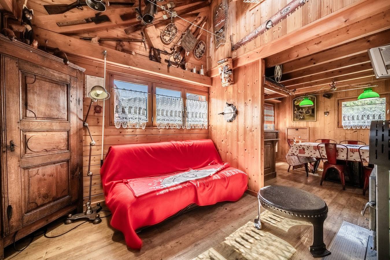 Chalet « 6p Clásico - L'Érable » con vistas a la montaña, terraza privada y Wi-Fi in Verchaix, Region Bonneville