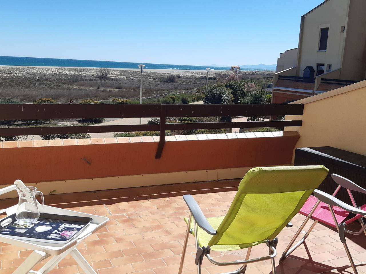 Estudio entero, Estudio Cabina 4 Pers. Frente al Mar con Parking - Port Leucate in Port Leucate, Leucate