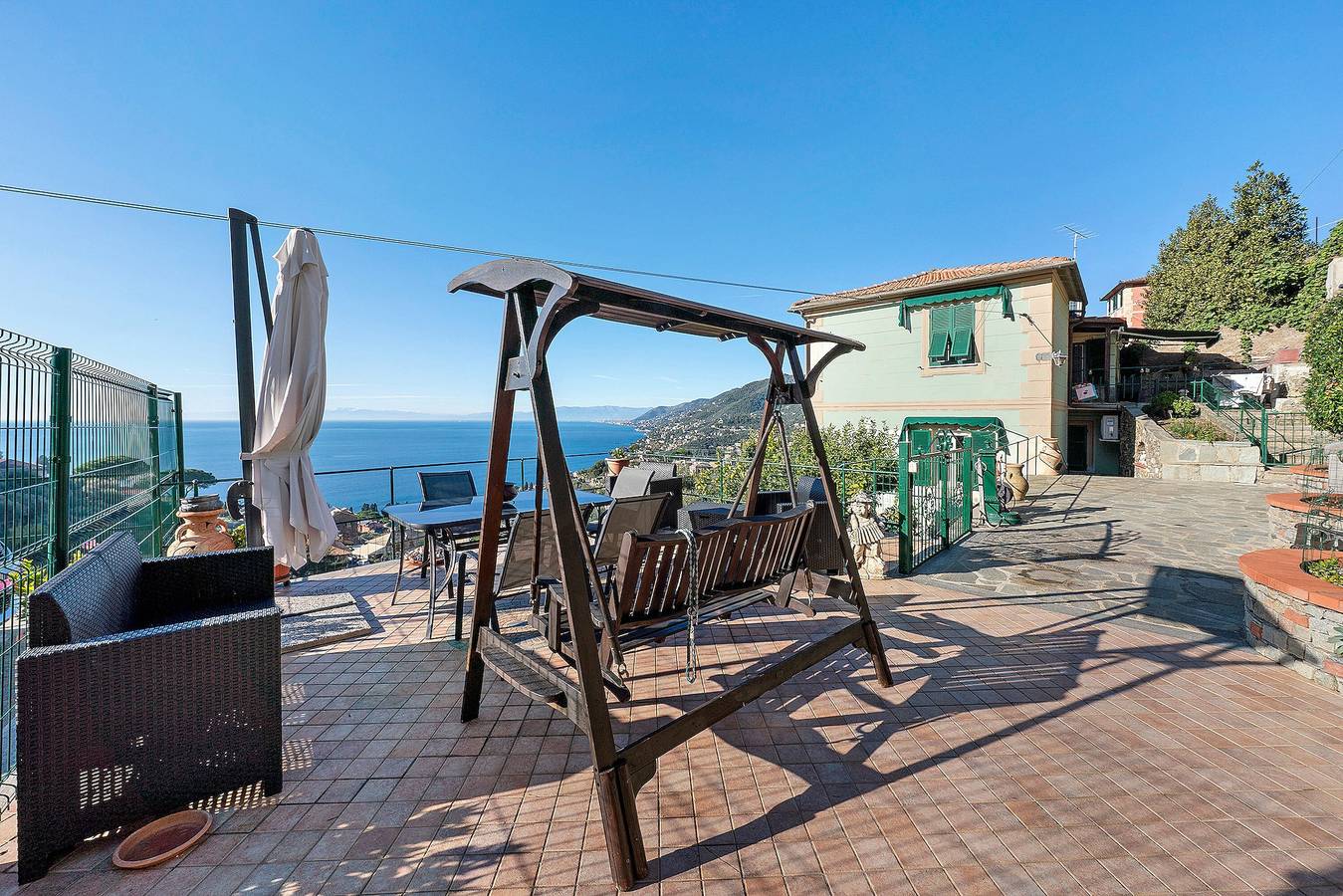 Ganze Wohnung, Apartment 'Casa Di Alida' mit Meerblick, Wlan und Klimaanlage in Camogli, Riviera di Levante