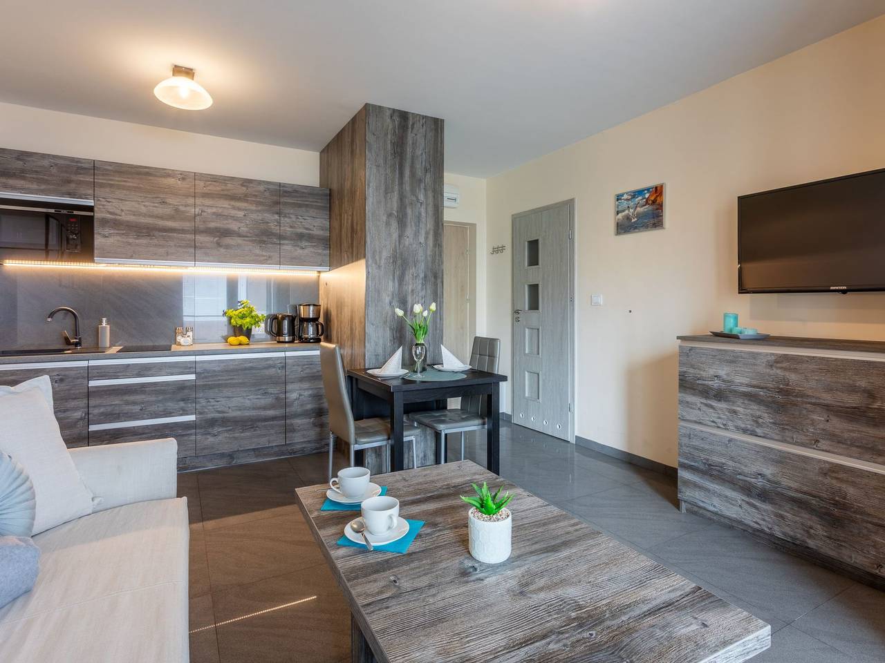 Cały apartament, Ferienappartement Aurora auf der Insel Usedom in Świnoujście, Zalew Szczeciński