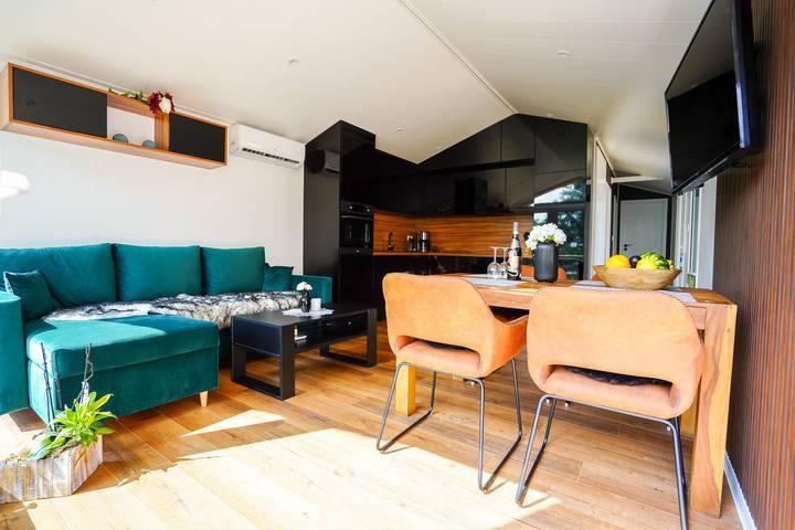 Ferienhaus für 4 Personen, mit Terrasse und Sauna sowie Seeblick in Dabel - 3