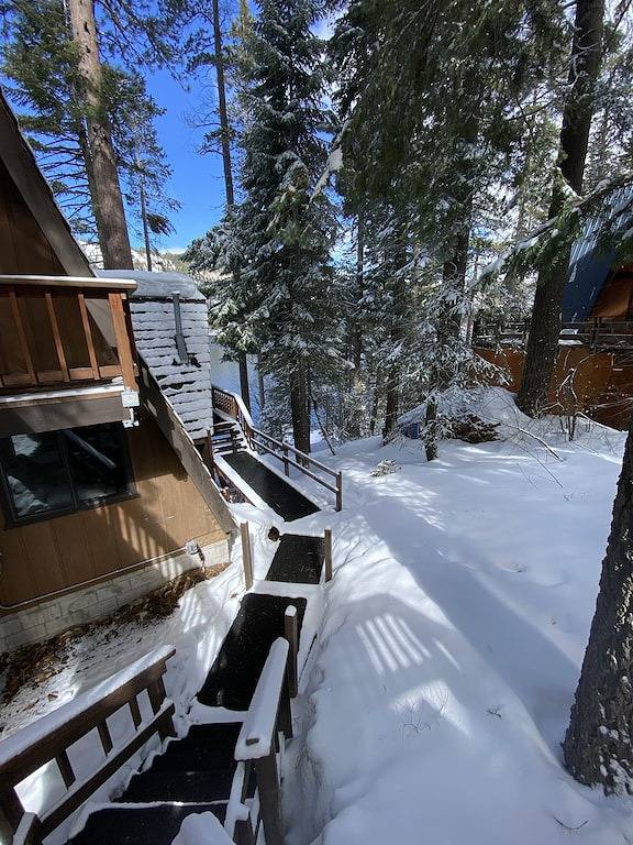 Log cabin for 8 people, with terrace in Donner Lake