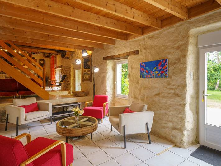 Ferienhaus für 6 Personen, mit Terrasse und Garten - 1