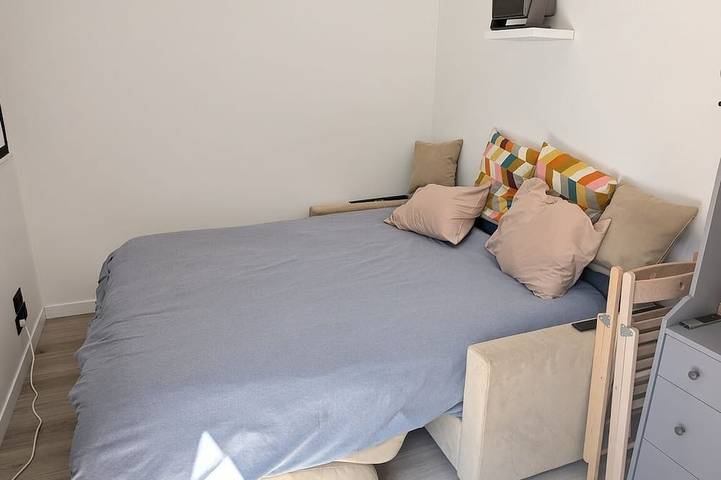 Studio indépendant avec jardin, clim et garage in Gribskov Region, Région de Strasbourg