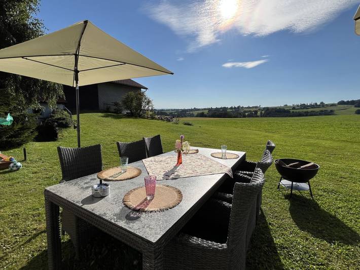 Ferienhaus für 6 Personen, mit Garten