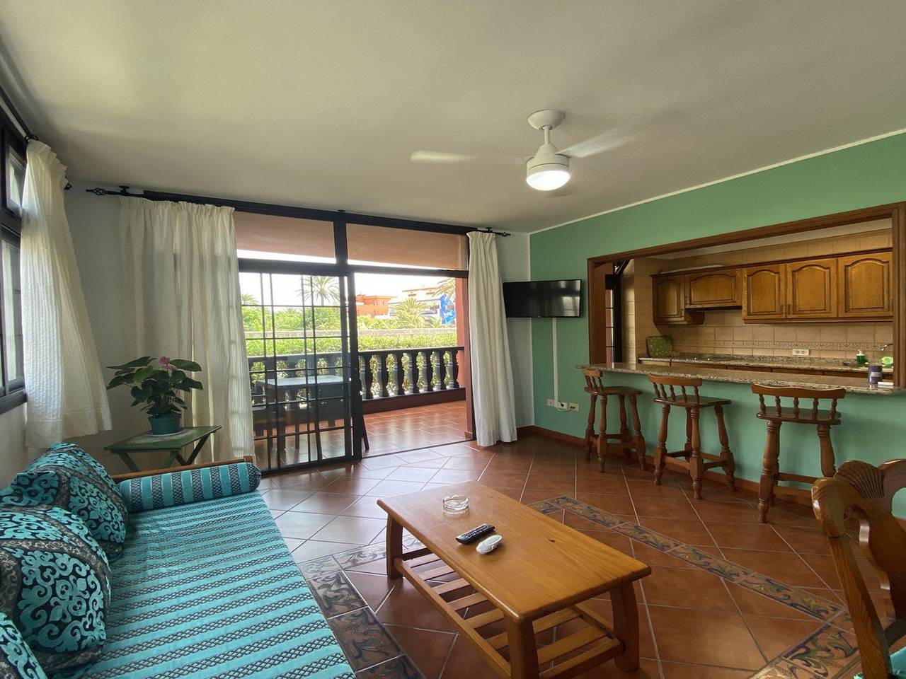 Ganze Wohnung, Geräumige Strandwohnung in Valle Gran Rey für 3 Personen in La Puntilla, Valle Gran Rey