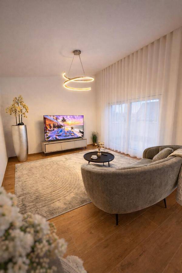 Apartamento de férias para 4 pessoas, com varanda e vista, adaptado a crianças - 1