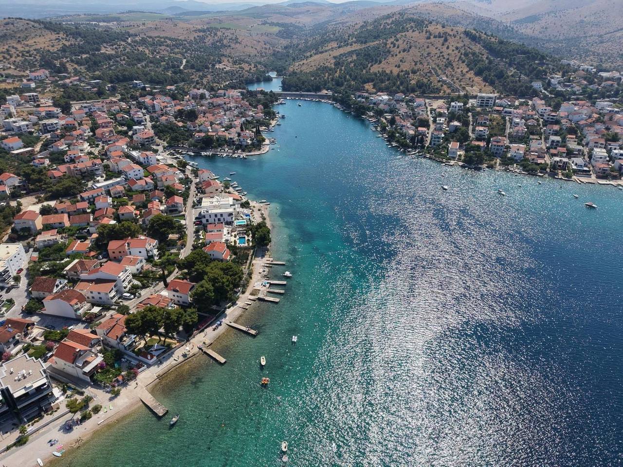 Für 3 Personen  + 1 Kind ca. 68 m² in Žaboric, Dalmatien (Gespanschaft Sib in Žaborić, Šibenik-Knin