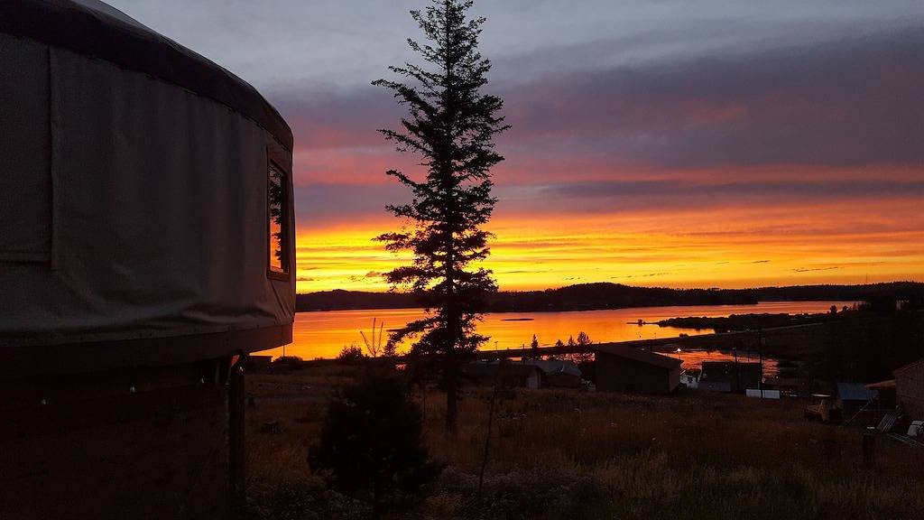 End Of The Road Yurt in Anaconda-Deer Lodge County, Discovery Ski Area