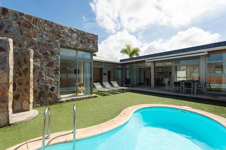 Casa rural para 6 personas, con terraza y jardín en Mogán - 2