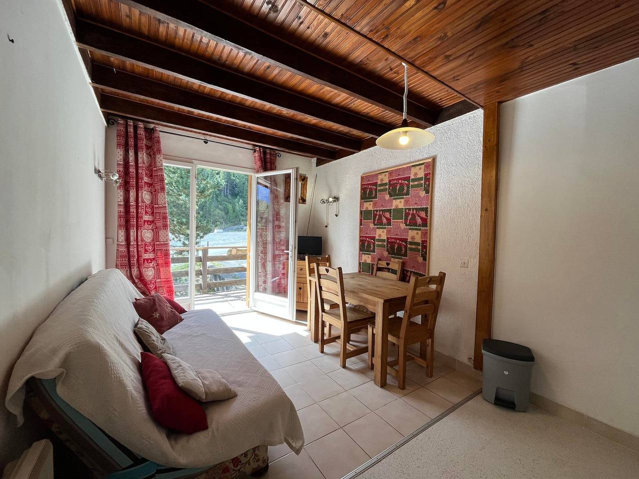 Appartement entier, Cosy appartement style chalet à Pra-Loup, 4 pers in Pra-Loup (station de ski), Pra-Loup