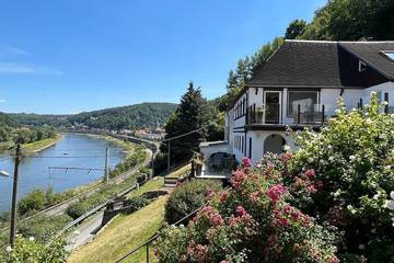 Ferienhaus für 5 Personen, mit Sauna in Festung Königstein