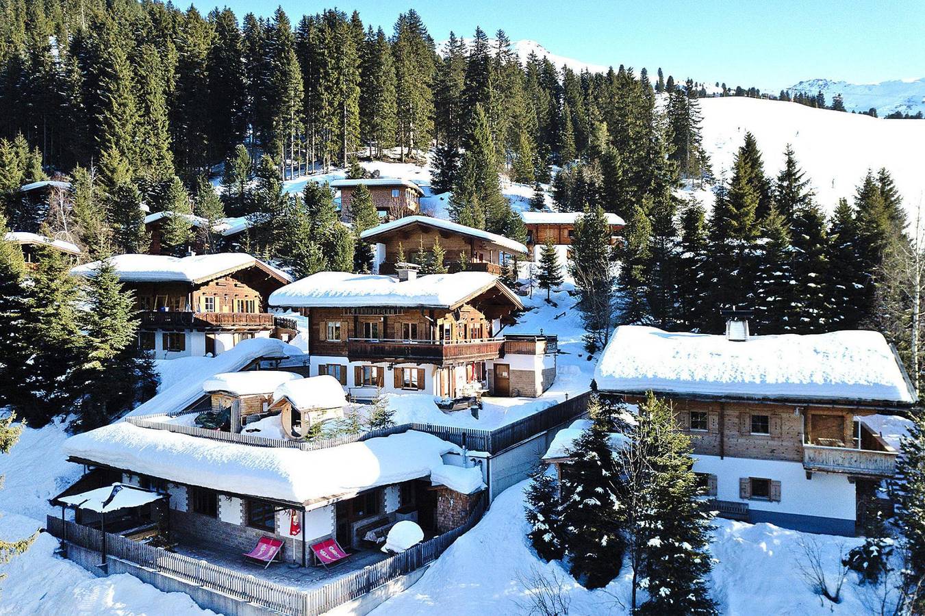 Ganze Wohnung, Hütte in Hochfügen nahe Skipisten in Hochfügen, Ski-Optimal Hochzillertal