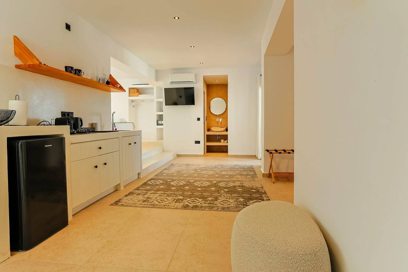 Hôtel pour 4 personnes avec vue sur l’océan in Náoussa, Paros