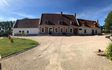 Gîte pour 8 personnes, avec jardin et vue à Gouy-Saint-André