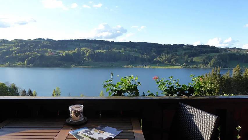 Ferienwohnung für 5 Personen, mit Garten am Großer Alpsee - 4