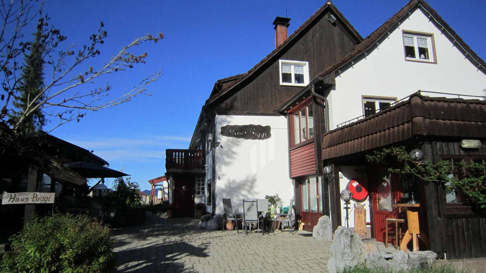 Ganze Wohnung, Ferienwohnung 'Haus Biggi - Ferienwohnung Pfänder' mit Bergblick, Gemeinschaftsterrasse und Wlan in Weiler-Simmerberg, Bayerisch Schwaben