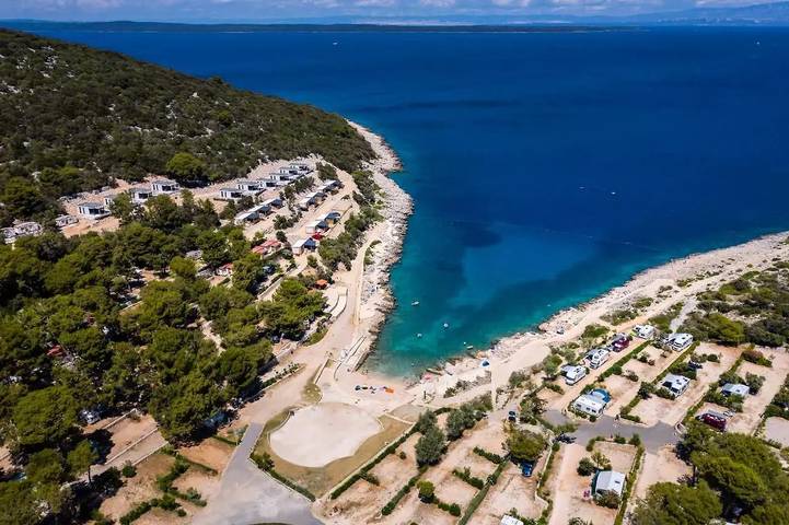 Camping für 6 Personen, mit Terrasse in Kvarner Bucht