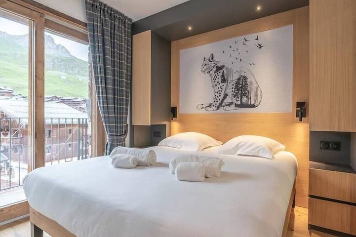 Gîte pour 5 personnes, avec sauna et piscine ainsi que balcon et jacuzzi dans Office De Tourisme De Tignes Le Lac - 2