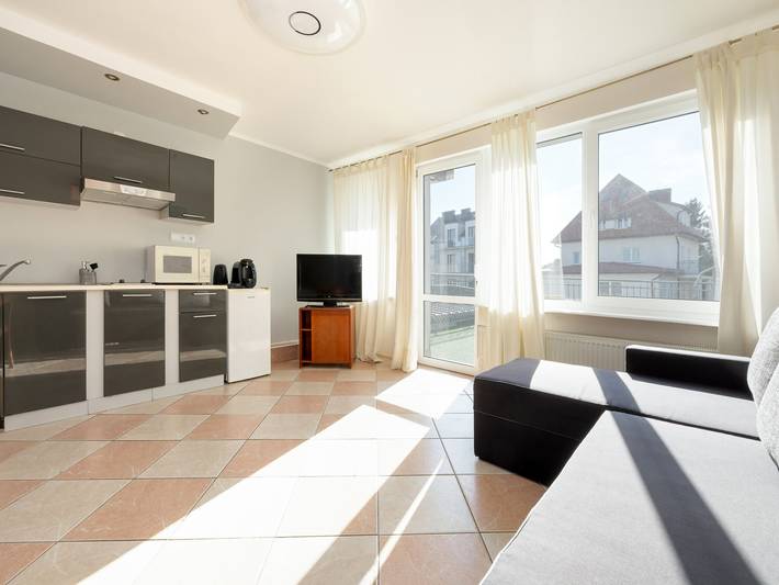 Ferienwohnung für 4 Personen, mit Terrasse und Garten in Rewal