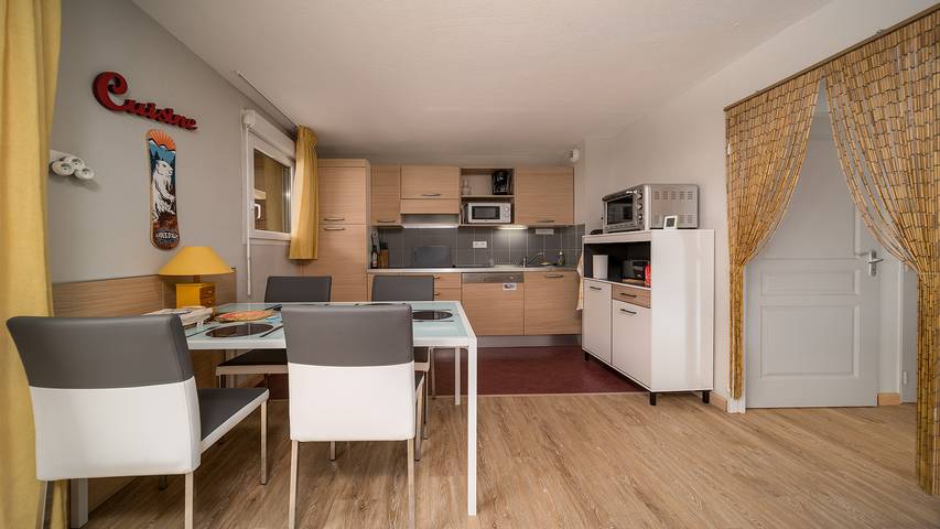 Gîte pour 5 personnes, avec balcon dans La Foux d'Allos - 3