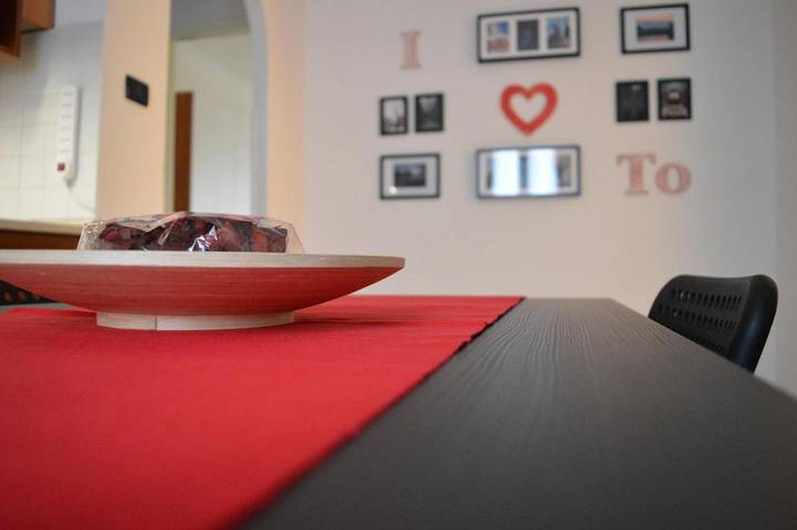 Gîte pour 4 personnes, avec vue et balcon à Candiolo