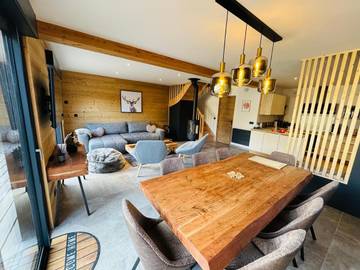 Chalet pour 8 personnes, avec balcon et vue à Saint-Lary
