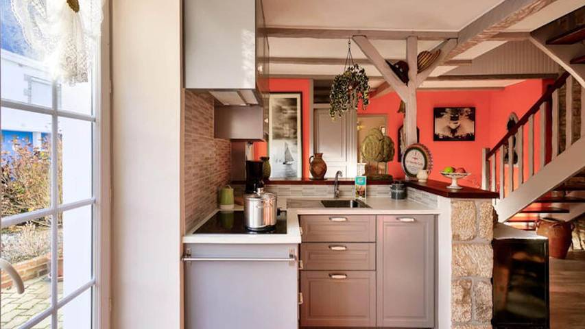 Gîte pour 8 personnes, avec terrasse dans Plage Lehan - 4